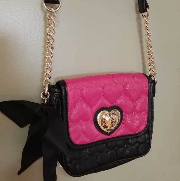Betsey Johnson bow crossbody - Picture 2 of 8